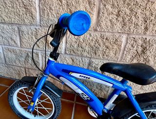 Bicicleta infantil 14 pulgadas azul