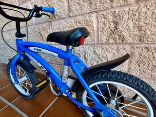 Bicicleta infantil 14 pulgadas azul