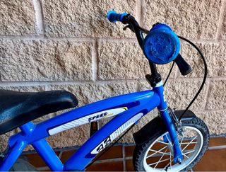 Bicicleta infantil 14 pulgadas azul
