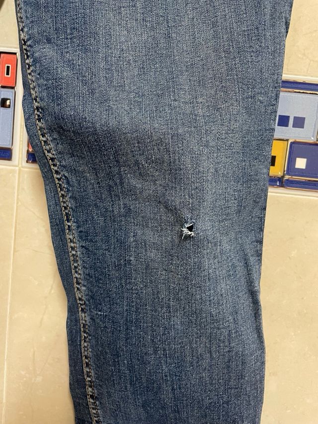 Pantalón vaquero Zara Talla L