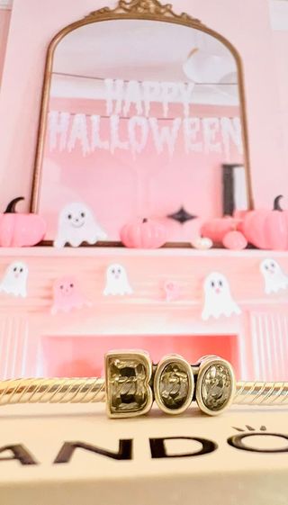 Pandora Charm BOO con Cristales Grises