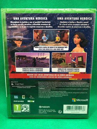 Zorro Xbox NUEVO