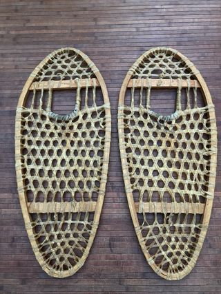 Raquetas de nieve vintage 