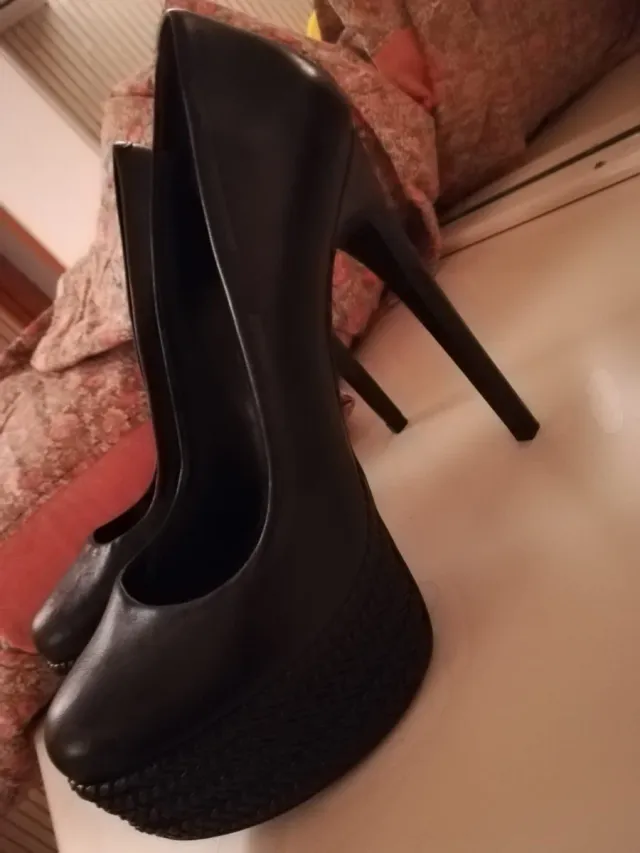 Scarpe tacco alto nere