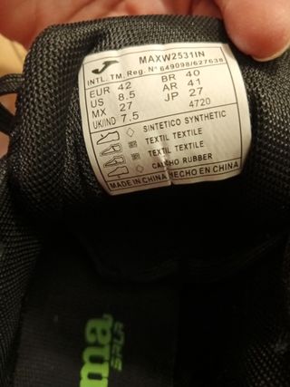 Zapatillas Joma Maxima Fútbol Sala 42