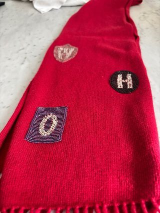 Sciarpa Who*S Who lana e cashmere ricamata