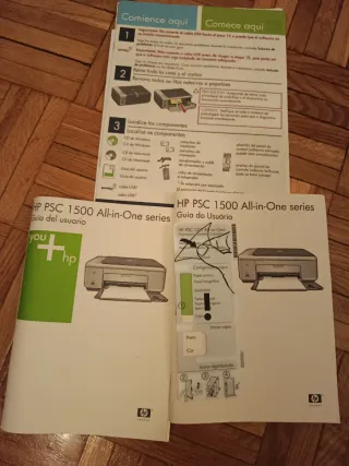 Instrucciones HP PSC 1500 All-in-One