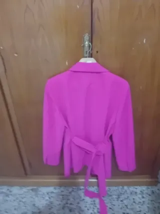 Blazer Zara Rosa