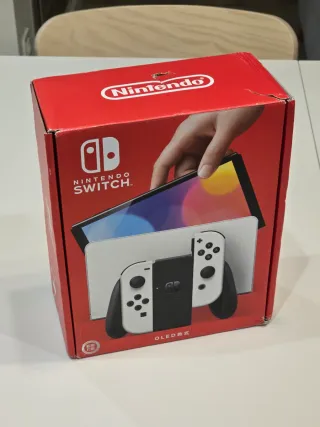 Nintendo Switch OLED 64GB Blanca – Como Nueva