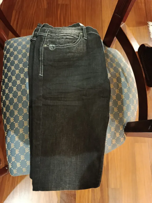 Pantaloni jeans scuri Neri