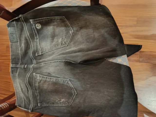 Pantaloni jeans scuri Neri