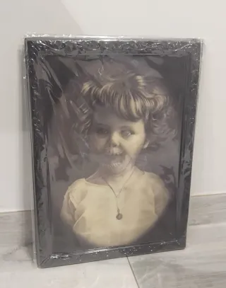 Cuadros de halloween mujer y niña 
