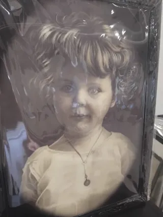 Cuadros de halloween mujer y niña 