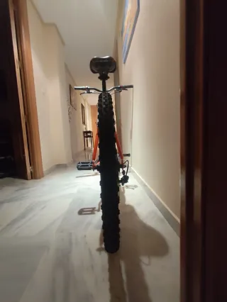 Bicicleta de Montaña Naranja