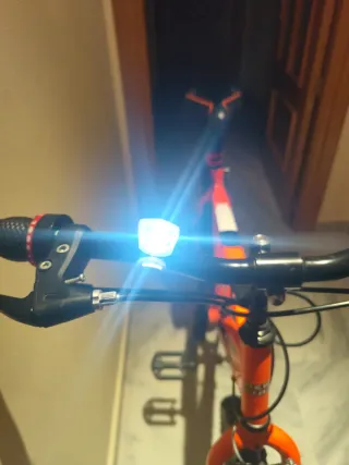 Bicicleta de Montaña Naranja