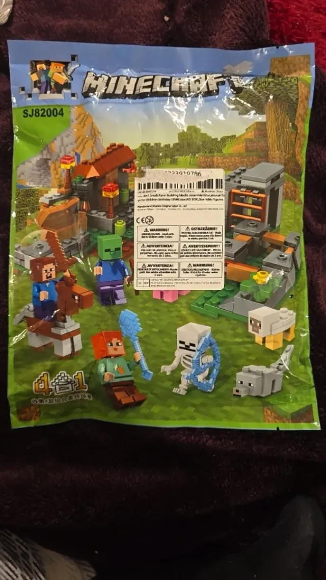 Bloques construcción Minecraft compatibles lego