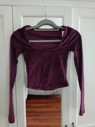 Camiseta crop talla XS