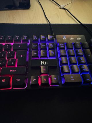 Teclado y Ratón Rii RGB Gaming