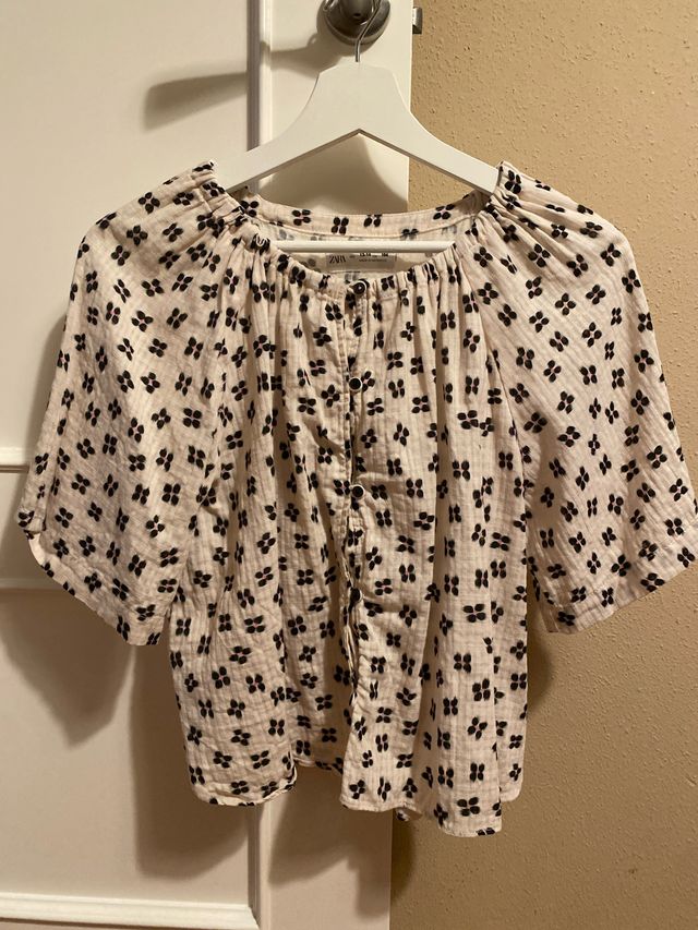 Camisa Zara niña estampada