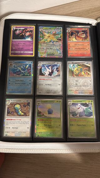 Álbum de Cartas Pokémon + Bulk