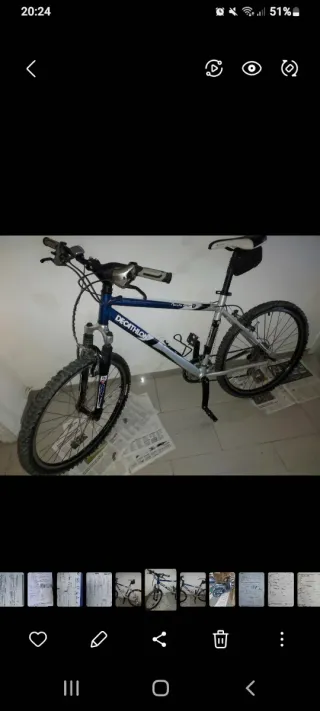 Bicicleta MTB Decathlon Talla L