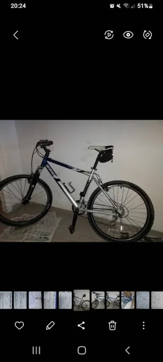 Bicicleta MTB Decathlon Talla L