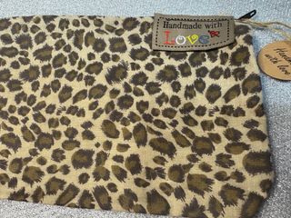 Pochette leopardata handmade chic vintage glamour