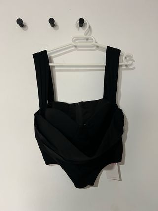 Top corsé negro nuevo
