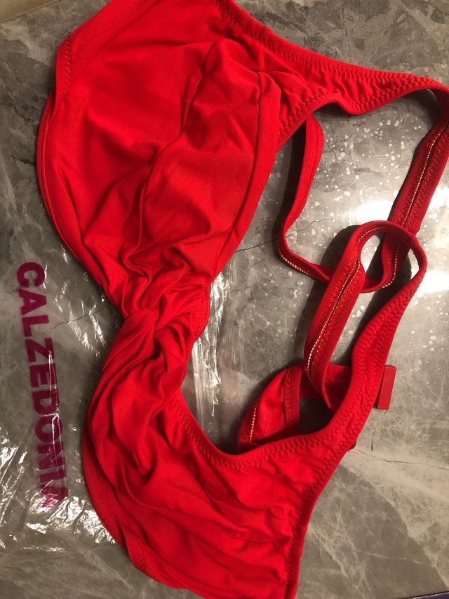 Bikini rosso taglia 3 / M