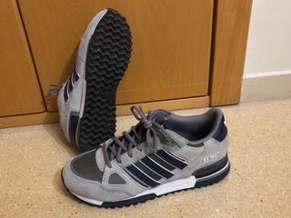 Zapatillas Adidas ZX 750 Gris y Azul