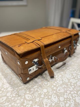 Maleta Vintage Marrón