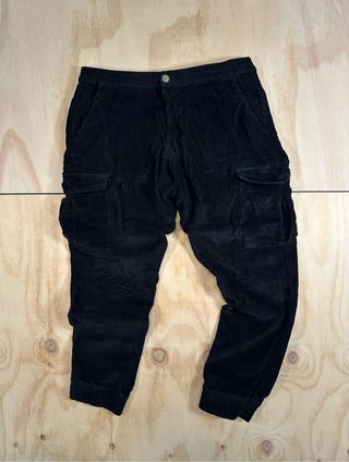 Pantalón pana retro streetwear L