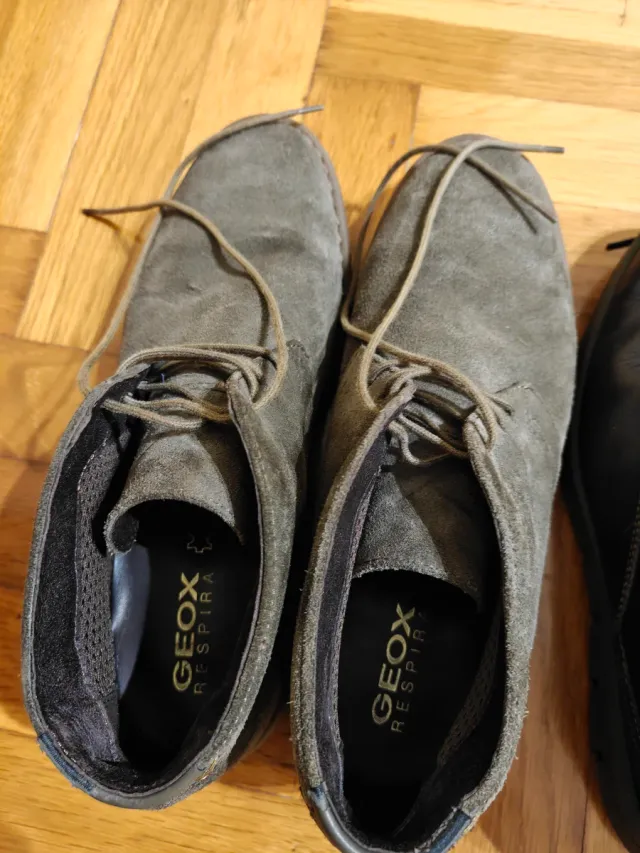 Botines Marrón y Gris