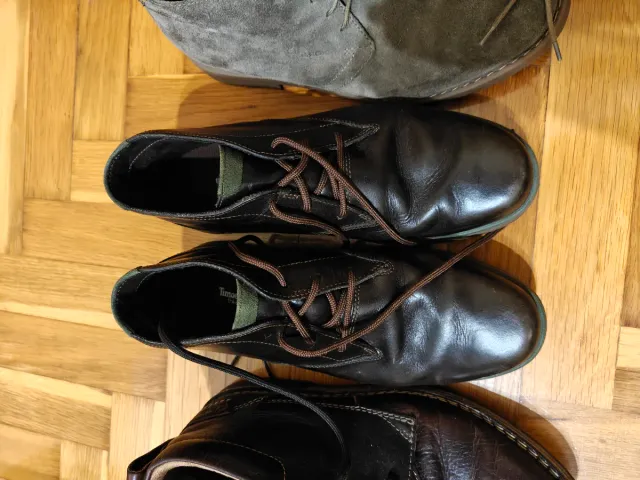 Botines Marrón y Gris