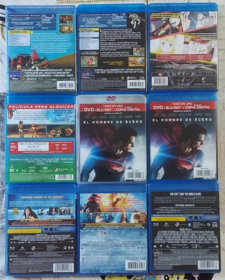 Pack 3 Películas Blu-ray DC Comics