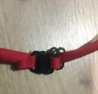 Pajarita roja elegante