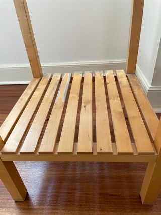 Estantería de madera de 5 baldas