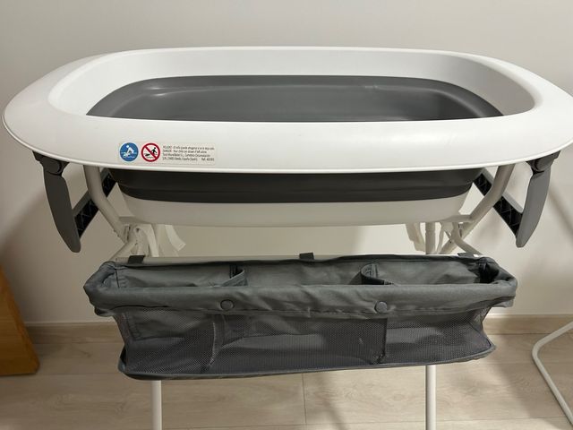 Bañera bebé plegable con soporte