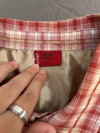 Camisa Levi's Vintage Cuadros L