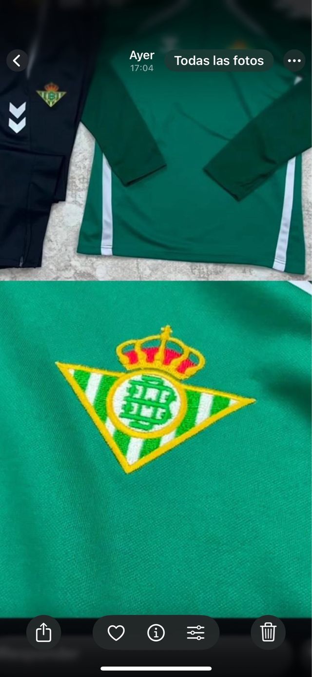 Chándal Hummel Real Betis