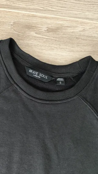 Vestido Sudadera Negro