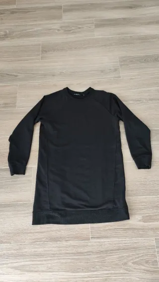 Vestido Sudadera Negro