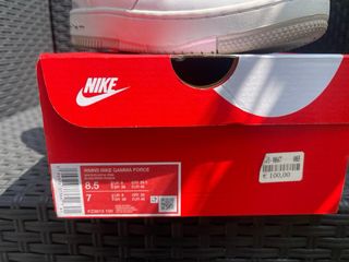 Nike Air Force 1 Donna Rosa Bianco