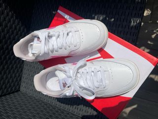 Nike Air Force 1 Donna Rosa Bianco