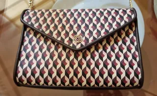 Bolso bandolera Lonbali Kensington burdeos