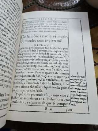 Medicina Española Proverbios Vulgares 1616