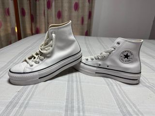 Converse All Star Blancas Plataforma