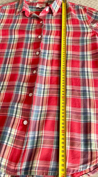 Camisa Levi's cuadros Talla M