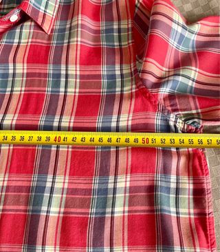 Camisa Levi's cuadros Talla M