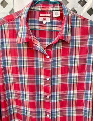 Camisa Levi's cuadros Talla M